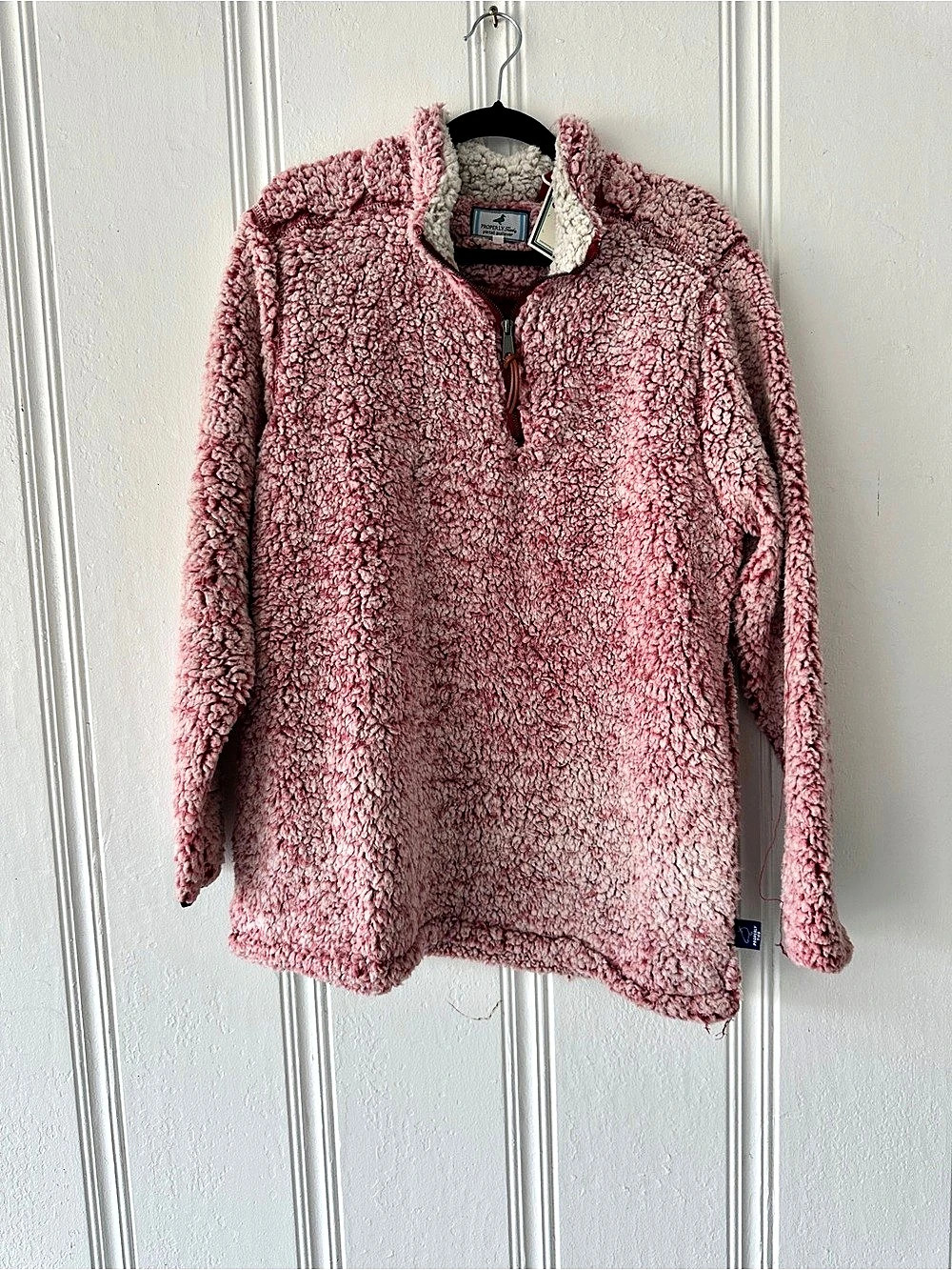 Properly Tied Pintail Pullover Pink Fleece Pullover XL NWT